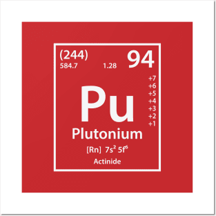 Plutonium Element Posters and Art